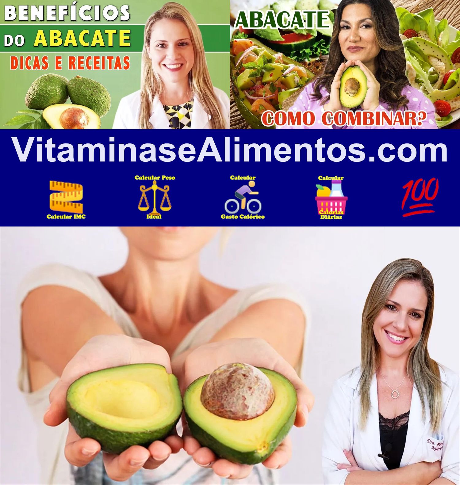 Valor Nutricional Abacate