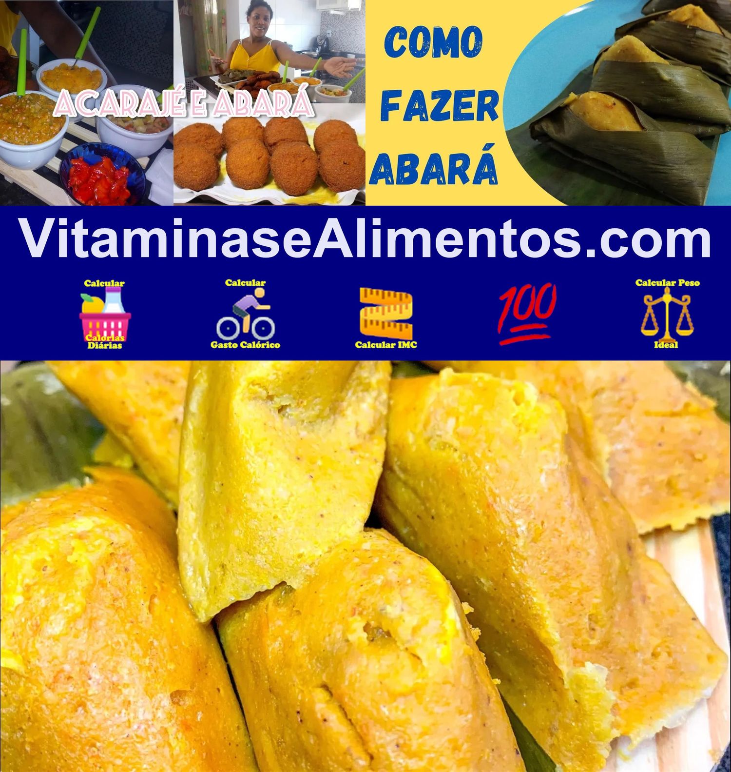 Valor Nutricional Abará (Bahia)