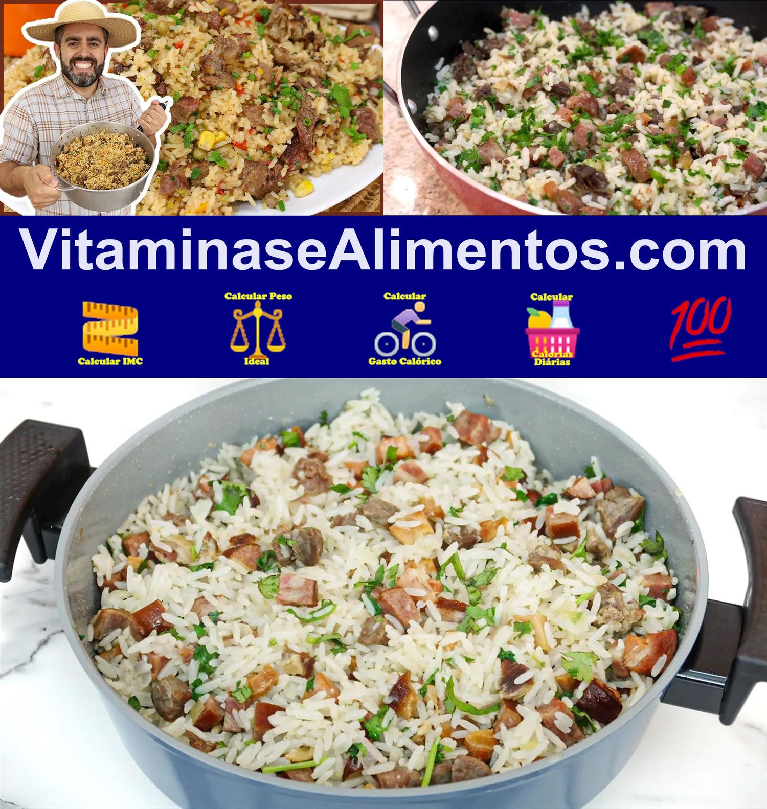 Valor Nutricional Arroz carreteiro