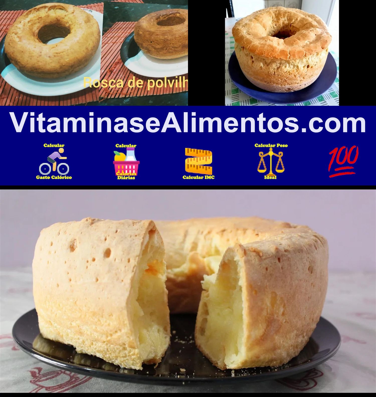 Valor Nutricional Bolo de goma