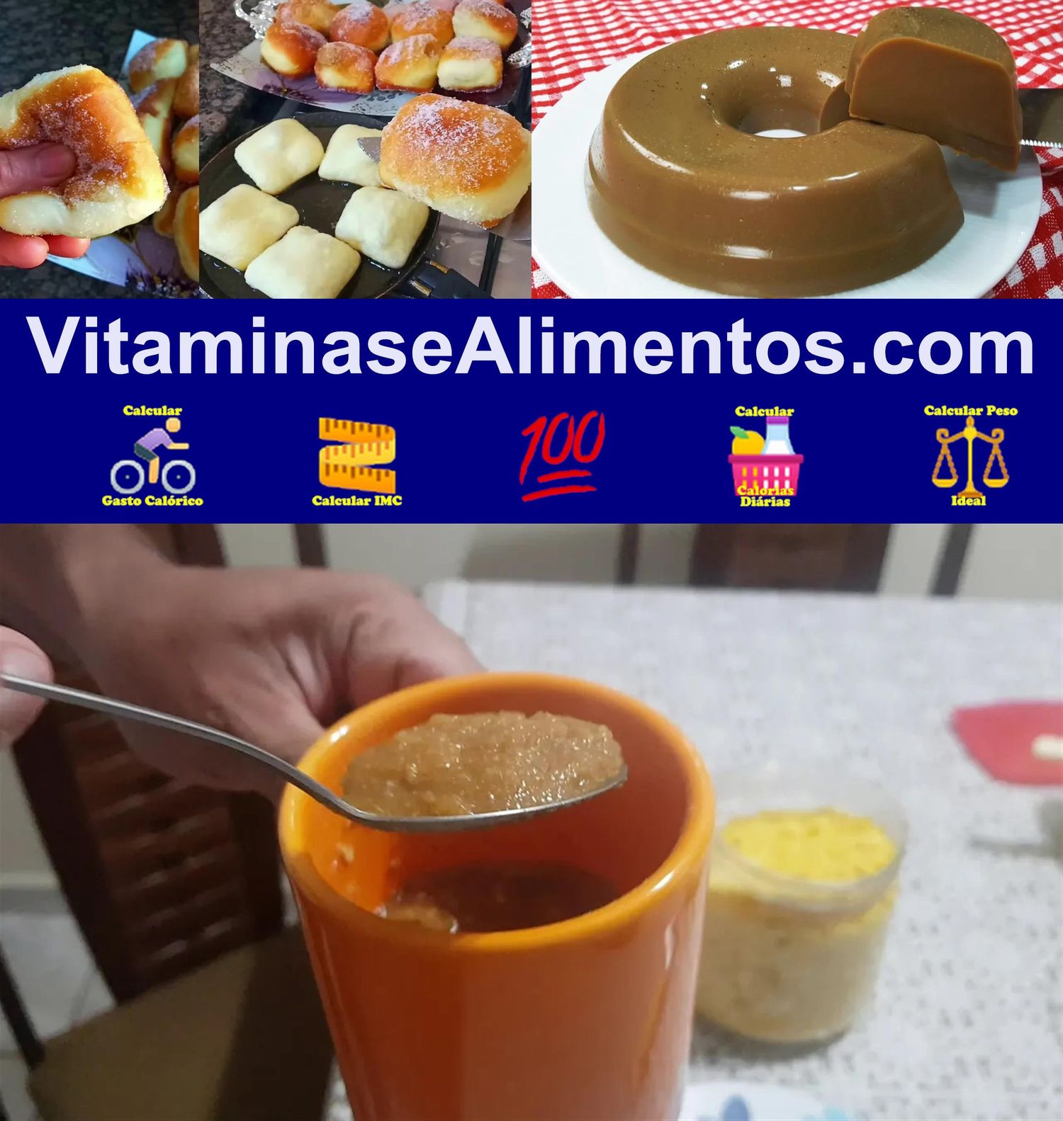 Valor Nutricional Café com farinha