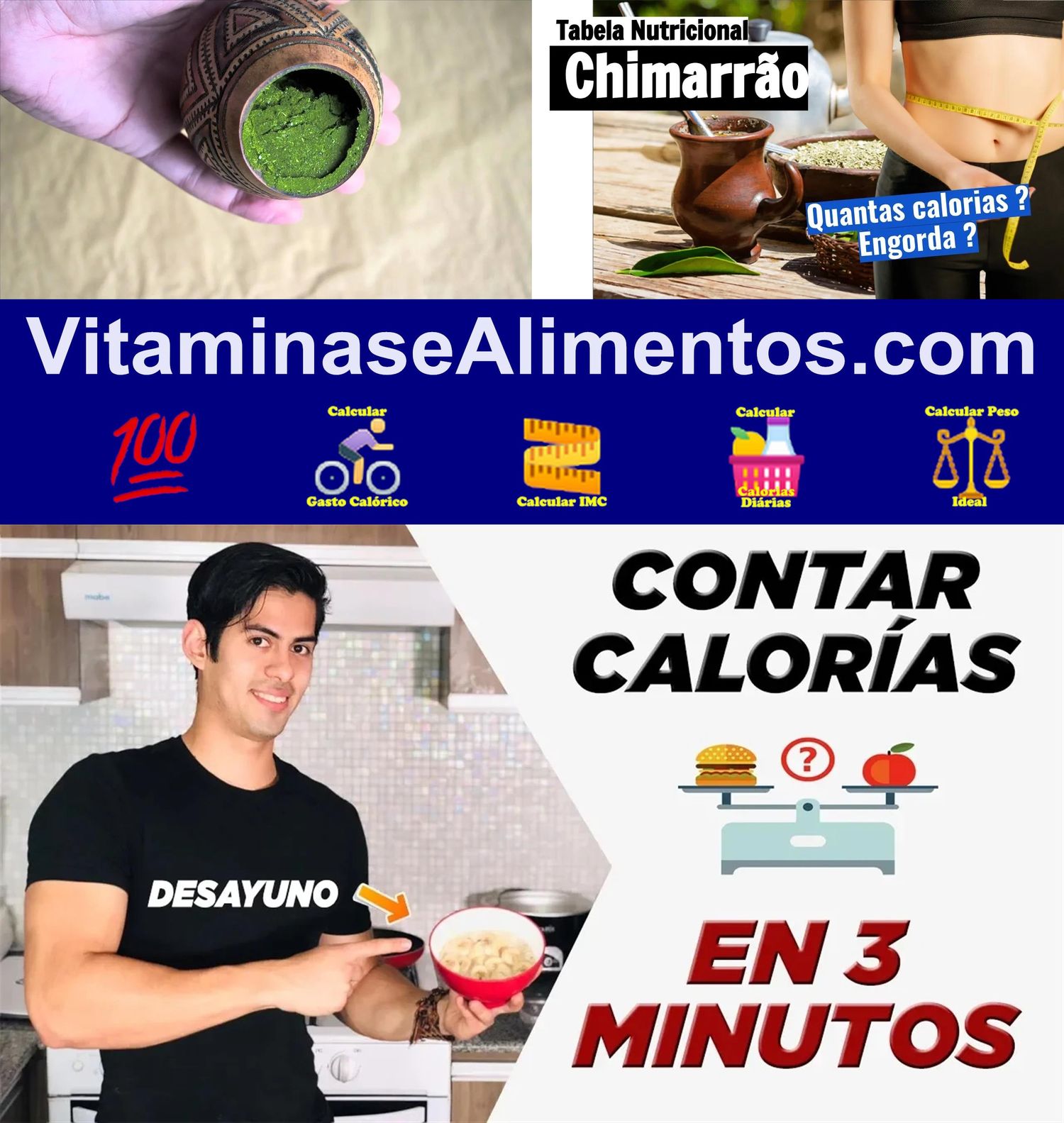 Valor Nutricional Chimarrão