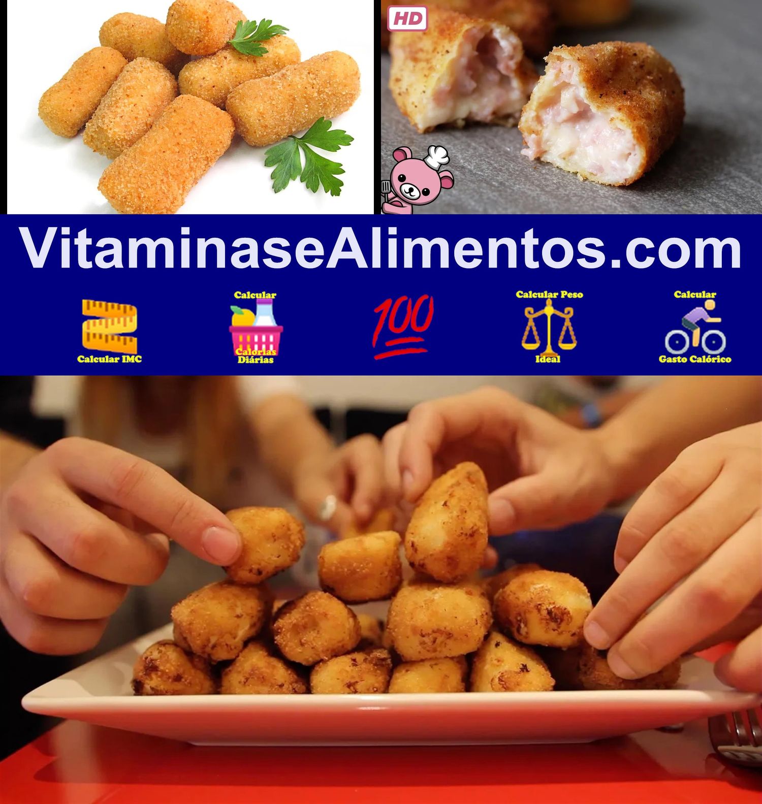 Valor Nutricional Croquete