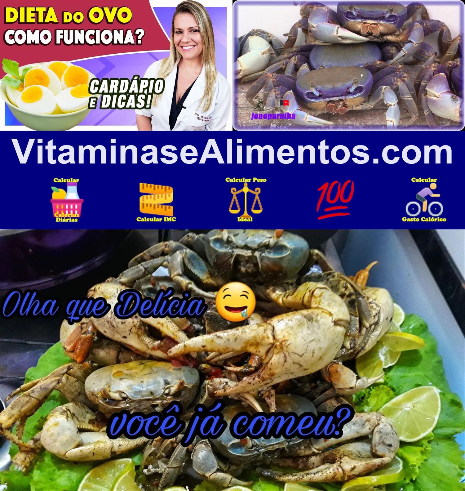 Valor Nutricional Guaiamu cozido(a)