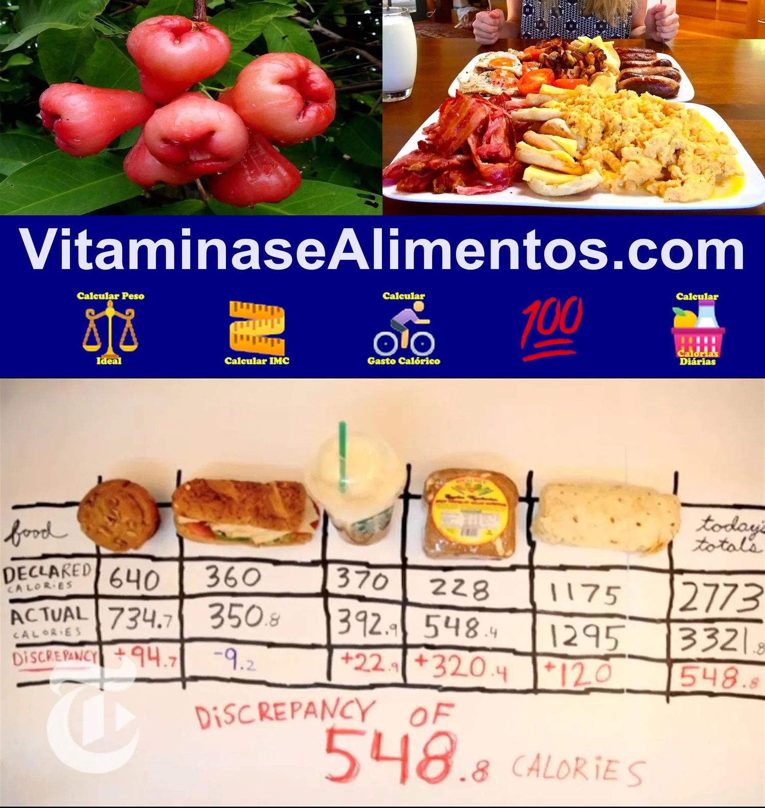 Valor Nutricional Jambo