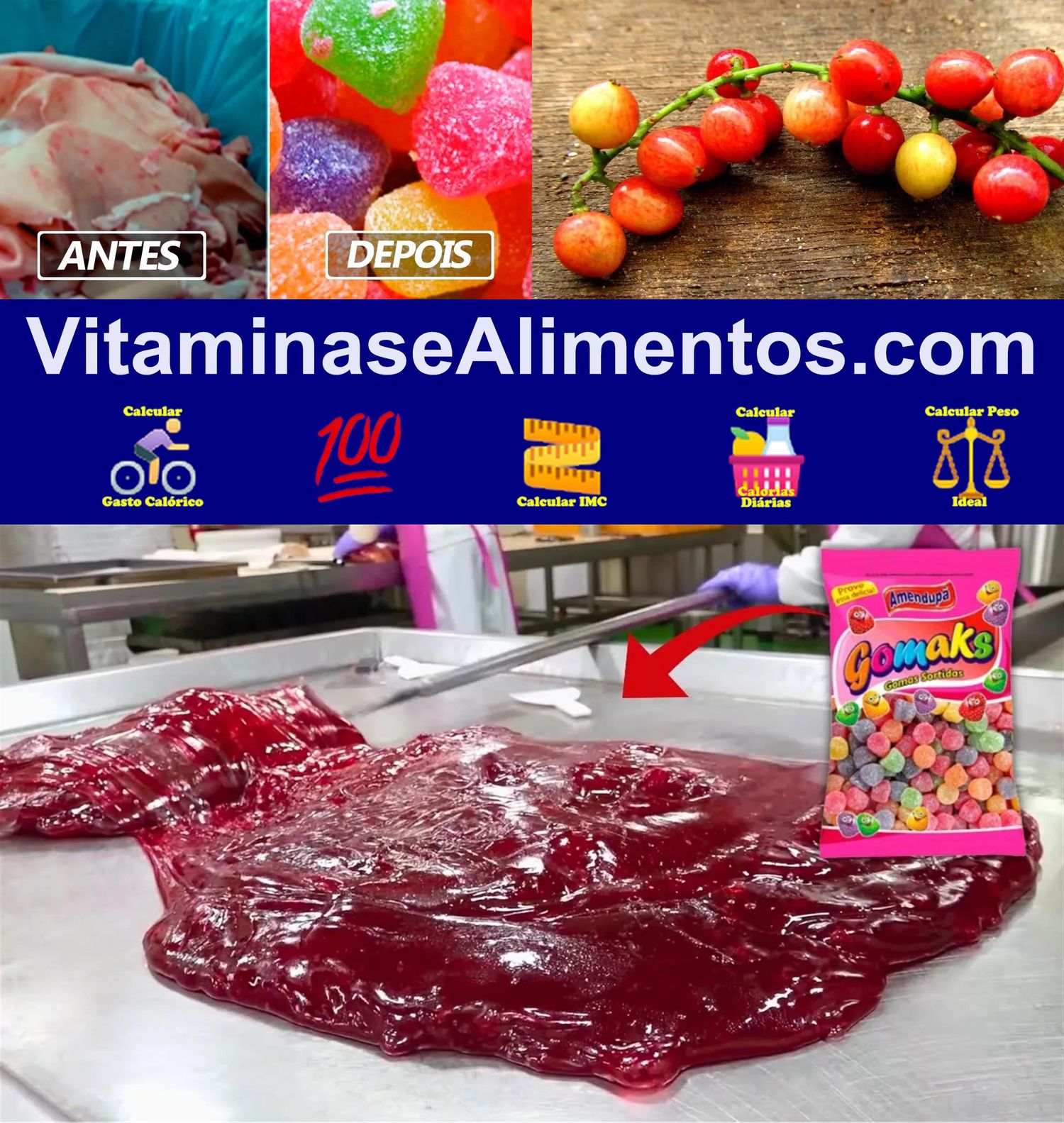 Valor Nutricional Jujuba