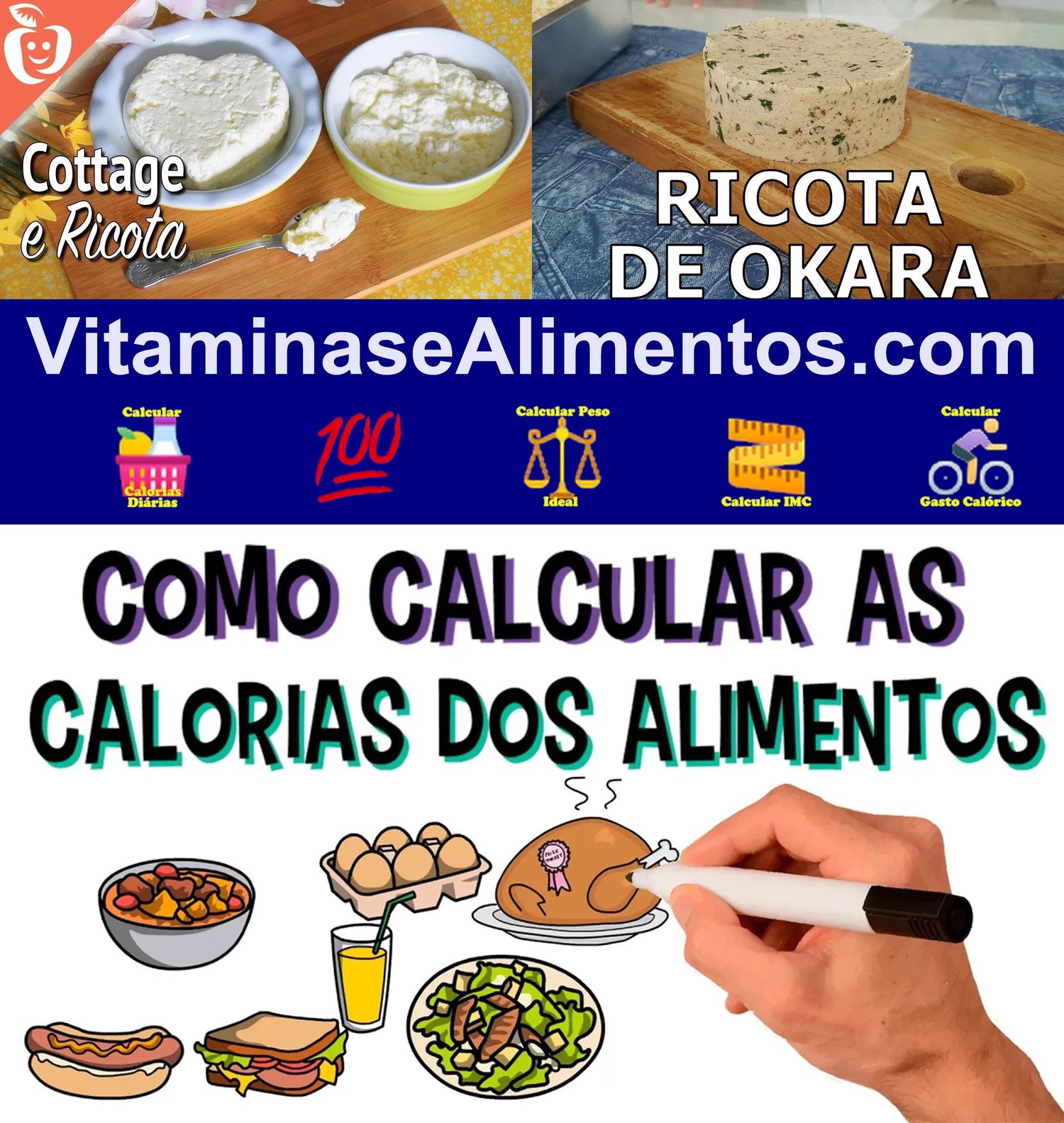 Valor Nutricional Queijo ricota