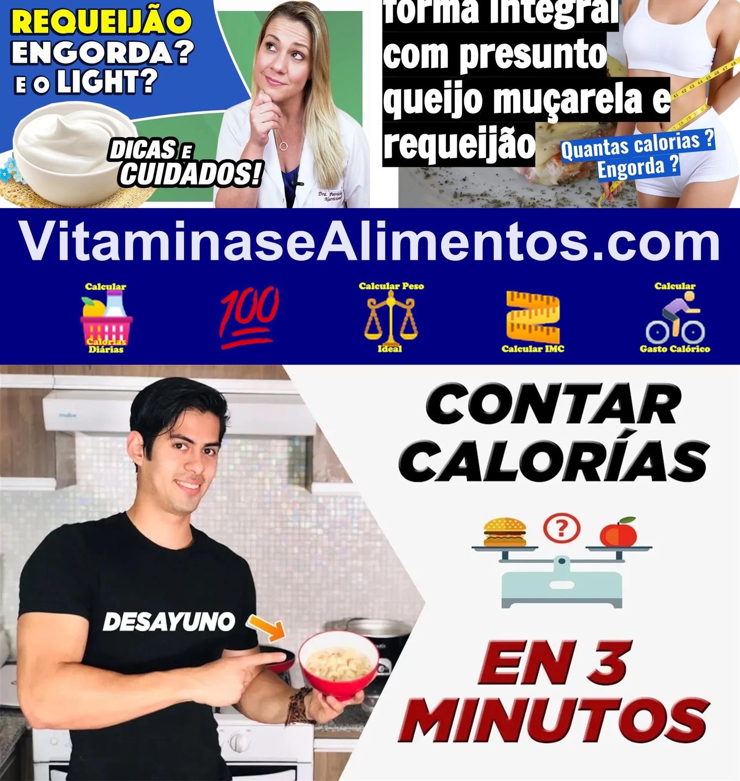 Valor Nutricional Requeijão