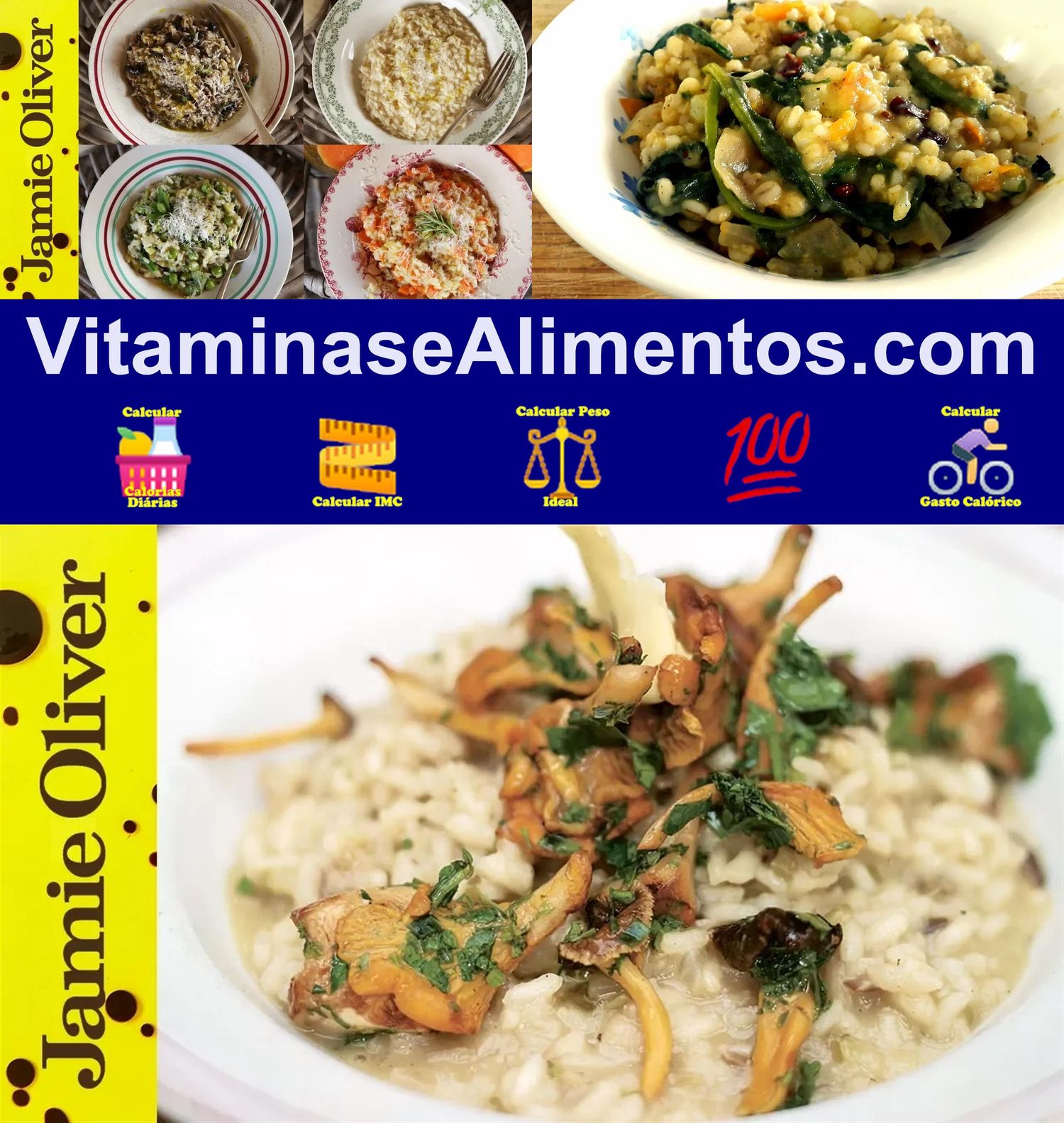 Valor Nutricional Risoto