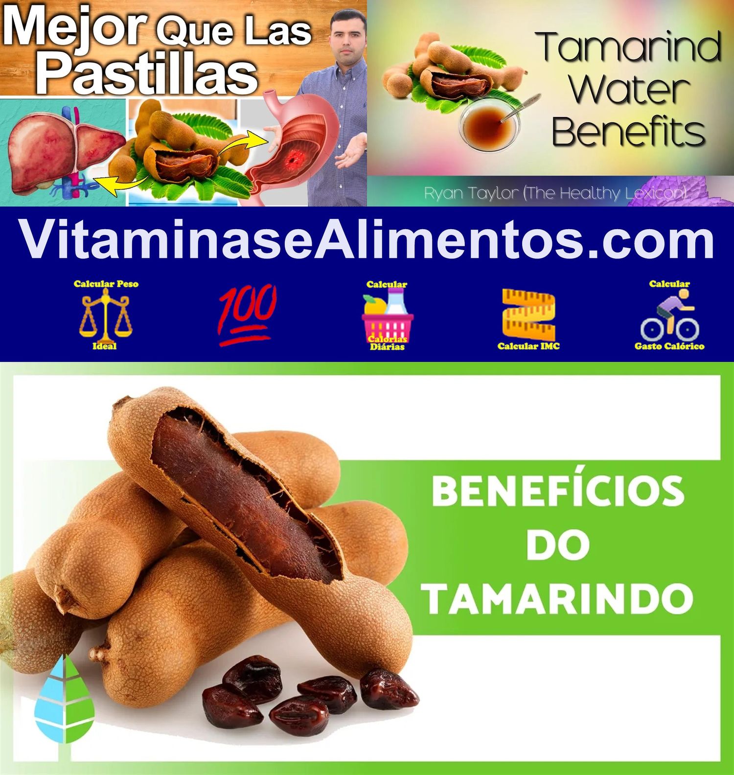 Valor Nutricional Tamarindo