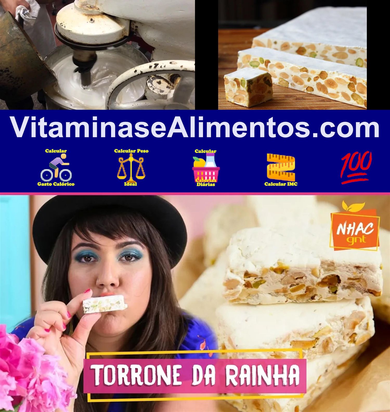 Valor Nutricional Torrone